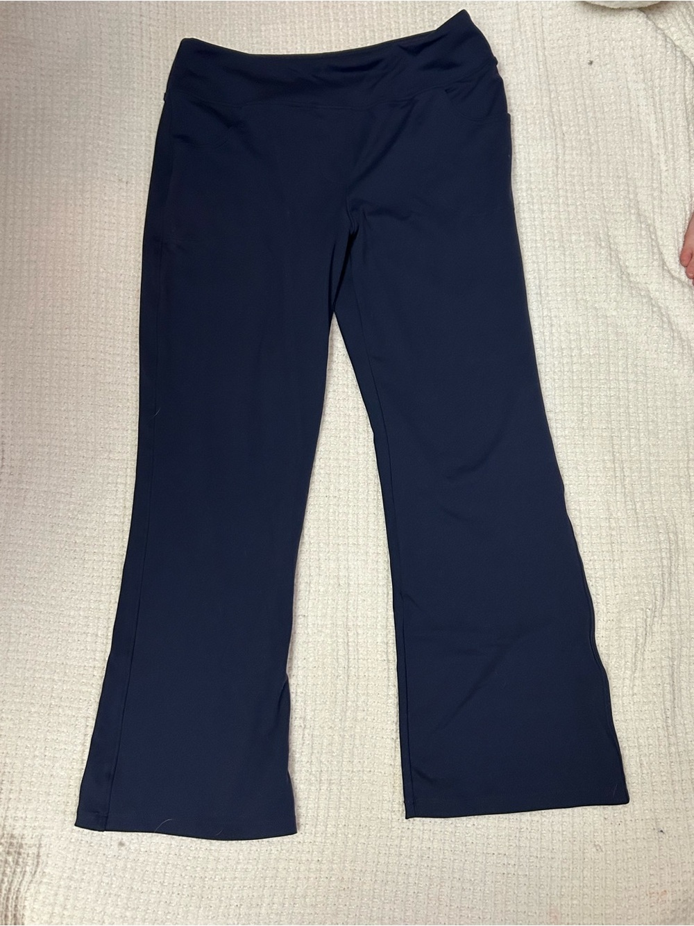 Women's Navy Bootcut Leggings - Brand Unspecified